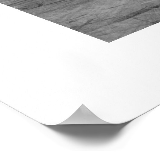 Gray Morning Poster (Ecke)