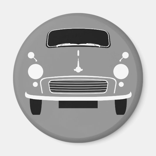 Gray Morris Minor Kühlschrank Magnet (Vorne)