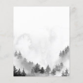 Gray Mountain Baby Predictions & Advice Card (Rückseite)