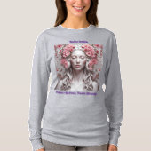 Gray Nature Goddess T - Shirt (Vorderseite)