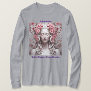 Gray Nature Goddess T - Shirt