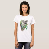 Gray niedlich koala T-Shirt (Vorne ganz)