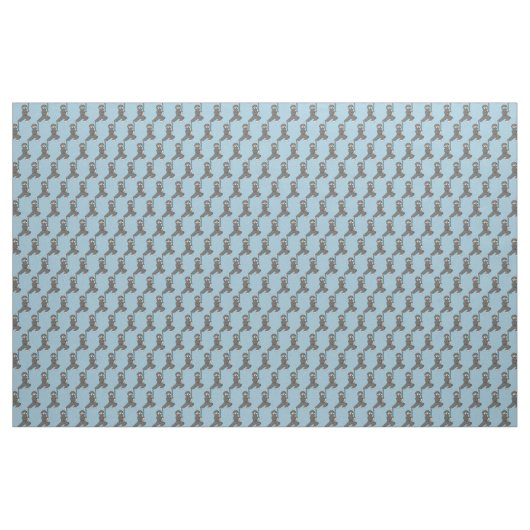 Gray Ninja 2 Design Fabric Stoff (Fat Quarter (45,7 x 55,9 cm))