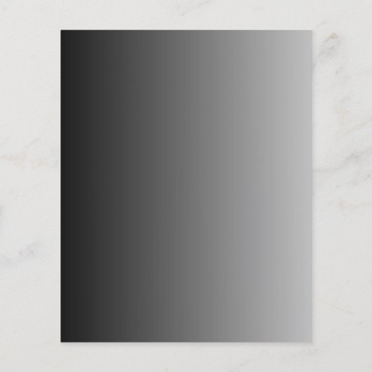 Gray Ombre Flyer (Hinten)