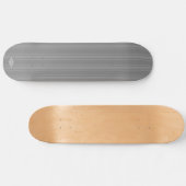 Gray on Grey Stripe HAMbWG Skateboard (Horizontal)
