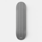 Gray on Grey Stripe HAMbWG Skateboard (Vorderseite)