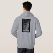 Gray Pack Wolf & Snow Collection Hoodie (Schwarz voll)