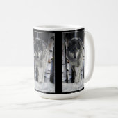 GRAY PACK WOLF Wildlife Gift Tasse (VorderseiteRechts)