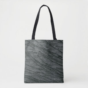Gray painted brick wall tasche