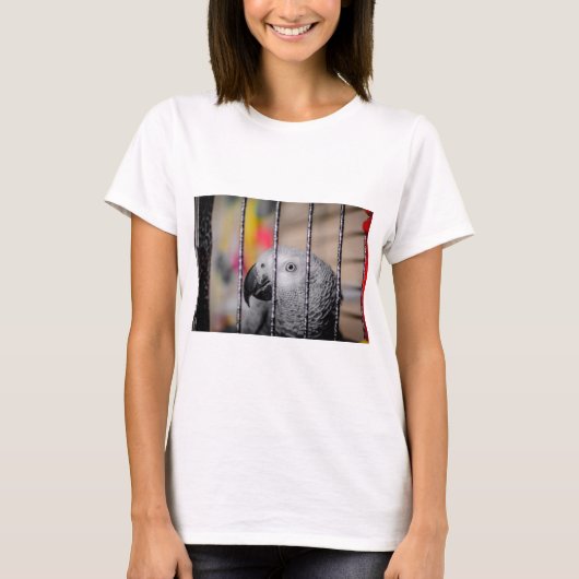 Gray Parrot T-Shirt (Vorderseite)
