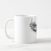 Gray Phoenix Rising Kaffeetasse (Links)