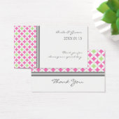 Gray Pink Limone Gastgeschenk Hochzeit Tags (Schreibtisch)