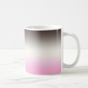 Gray Pink Schatten Kaffeetasse