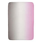 Gray Pink Shadow Badematte (Vorderseite Vertikal)