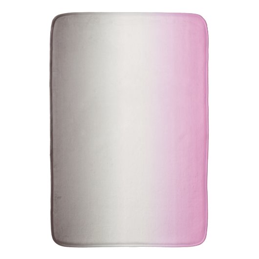 Gray Pink Shadow Badematte (Vorderseite Vertikal)