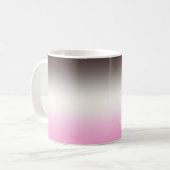 Gray Pink Shadow Kaffeetasse (Vorderseite Links)