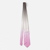 Gray Pink Shadow Krawatte (Rückseite)