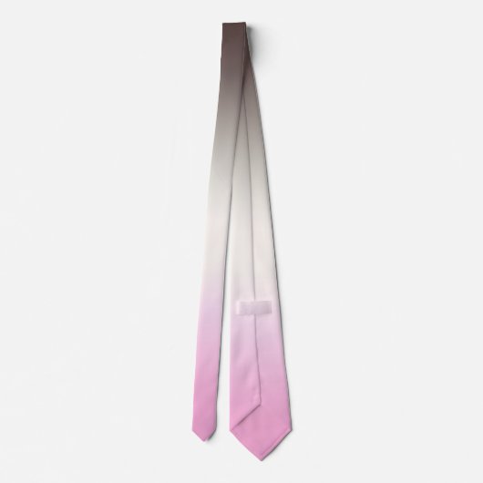 Gray Pink Shadow Krawatte (Rückseite)