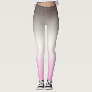 Gray Pink Shadow Leggings