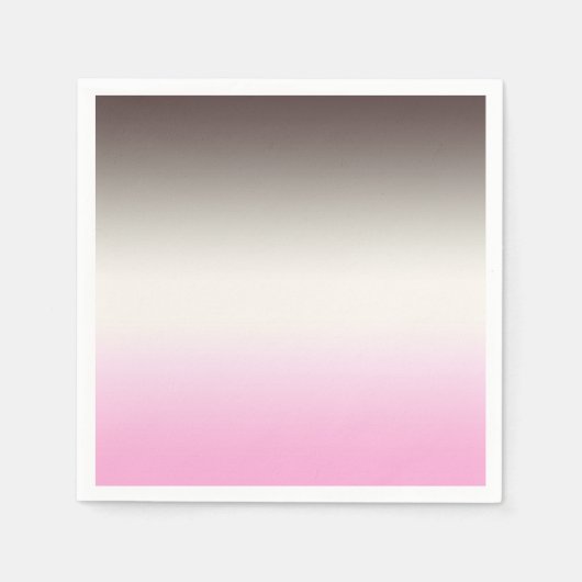 Gray Pink Shadow Serviette (Vorderseite)