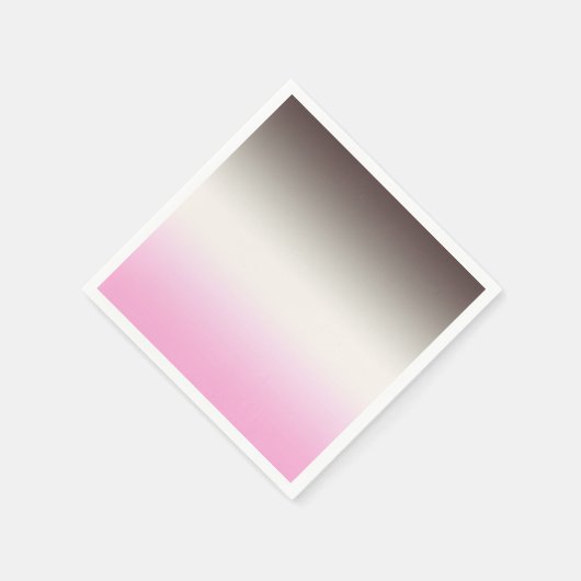 Gray Pink Shadow Serviette (Ecke)