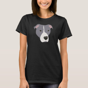 Gray Pitbull T-Shirt