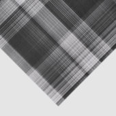 Gray Plaid Tissue Paper Seidenpapier (Ausschnitt)