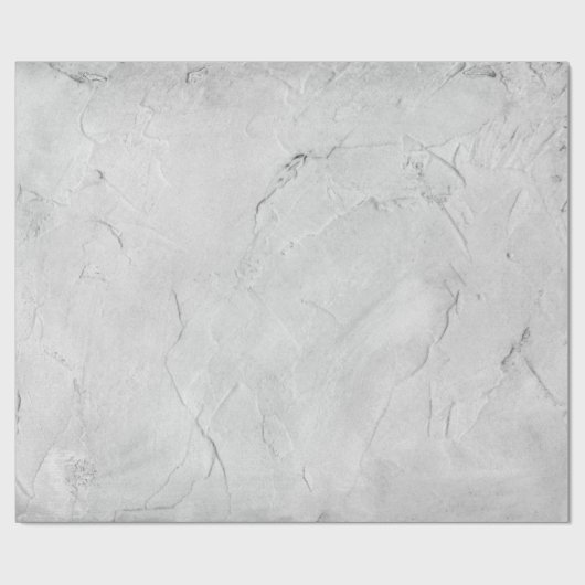 Gray Plaster Pattern Geschenkpapier (Flach)