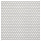 Gray Polka Dots Stoff (Muster)