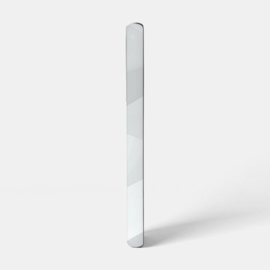 Gray Polygon Geometric Minimal Samsung Galaxy Hülle (Linke Seite)