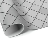 Gray polygonal illustration, which consist of tria geschenkpapier (Rolleneckpunkt)