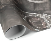 Gray Poodle als Prinzessin verkleidet Geschenkpapier (Rolleneckpunkt)