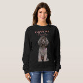 Gray Poodle Sweatshirt (Vorne ganz)