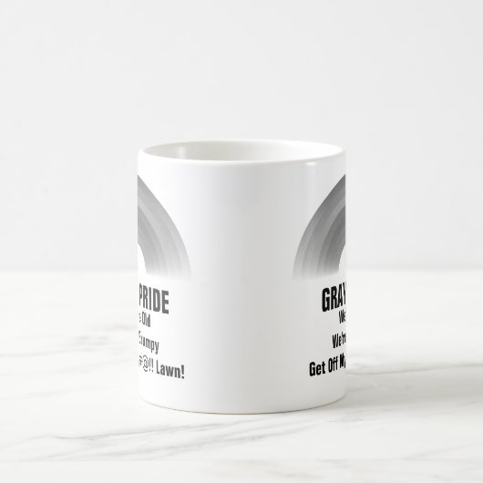 Gray Pride Kaffeetasse (Mittel)