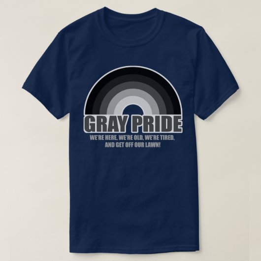 Gray Pride T-Shirt (Design vorne)