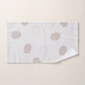 Gray Pumpkin Herbstszenario Muster Badhandtuch Set (Handtuch)