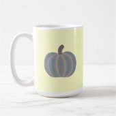 Gray Pumpkin Orange Lights Halloween Tasse (Links)