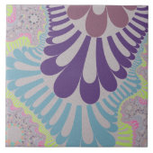 Gray Rainbow Loop Fliese (Vorderseite)