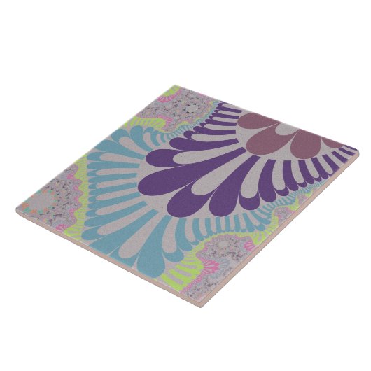 Gray Rainbow Loop Fliese (Seite)