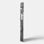 Gray Raindrop Background Case-Mate iPhone Hülle (Rückseite / Rechts)