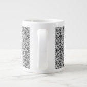 GRAY RAUTE STRICK Big Tasse + Initial II (Rückseite)