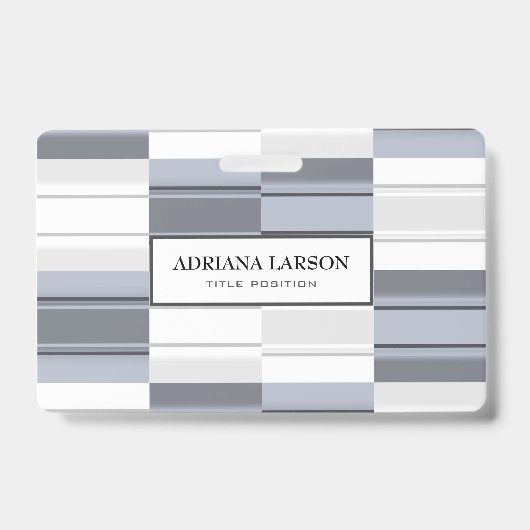 Gray Rectangle Ausweis (Vorderseite)