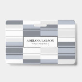 Gray Rectangle Ausweis (Rückseite)