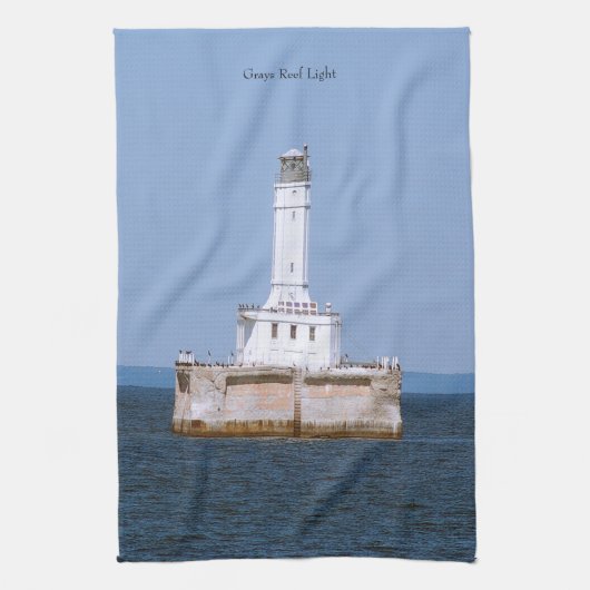 Gray Reef Küchenhandtuch Geschirrtuch (Vertikal)