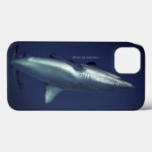 Gray Reef Shark in Yap Micronesia Case-Mate iPhone Hülle (Rückseite (Horizontal))