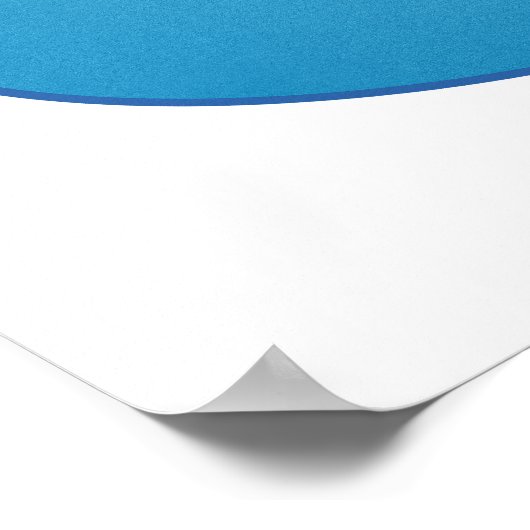 Gray Reefshark, Yap Island - fotografisches Design Poster (Ecke)