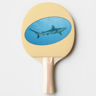 Gray Reefshark, Yap Island - fotografisches Design Tischtennis Schläger