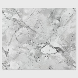 Gray Regal Stone Vein Marmor Texture Wrapping Papa Geschenkpapier