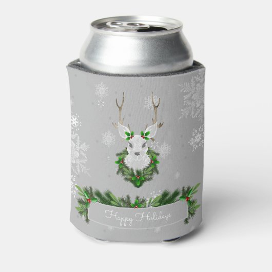 Gray Reindeer Cooler Dosenkühler