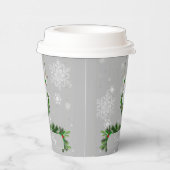 Gray Reindeer Paper Cup Pappbecher (Rechts)